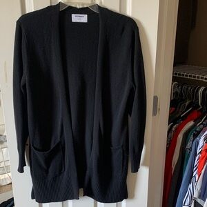 Old Navy Women's Classic Black Cardigan/Duster